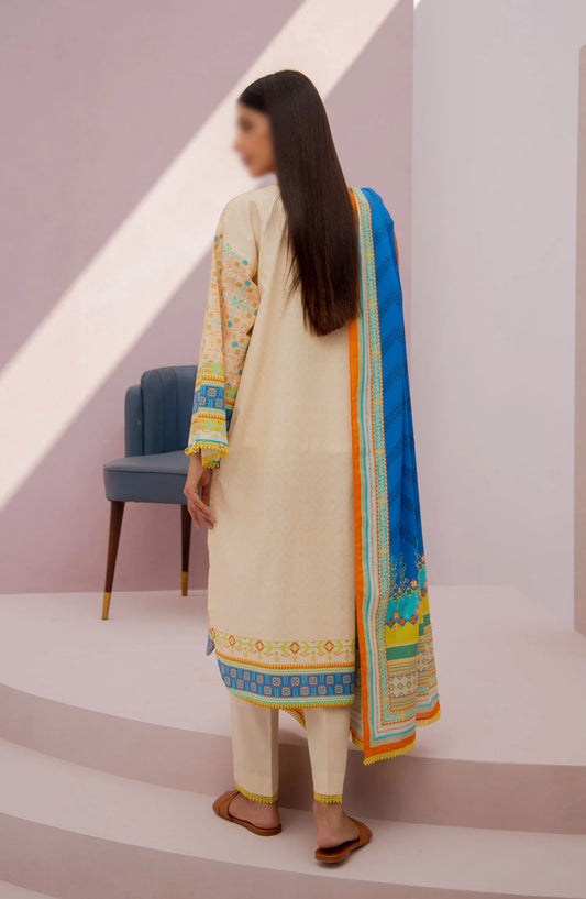 Zellbury Unstitched Cambric Collection 2024 - WUC23X 30879