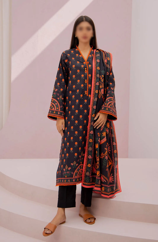 Zellbury Unstitched Cambric Collection 2024 - WUC23X 30881