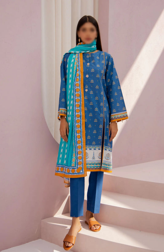 Zellbury Unstitched Cambric Collection 2024 - WUC23X 30883