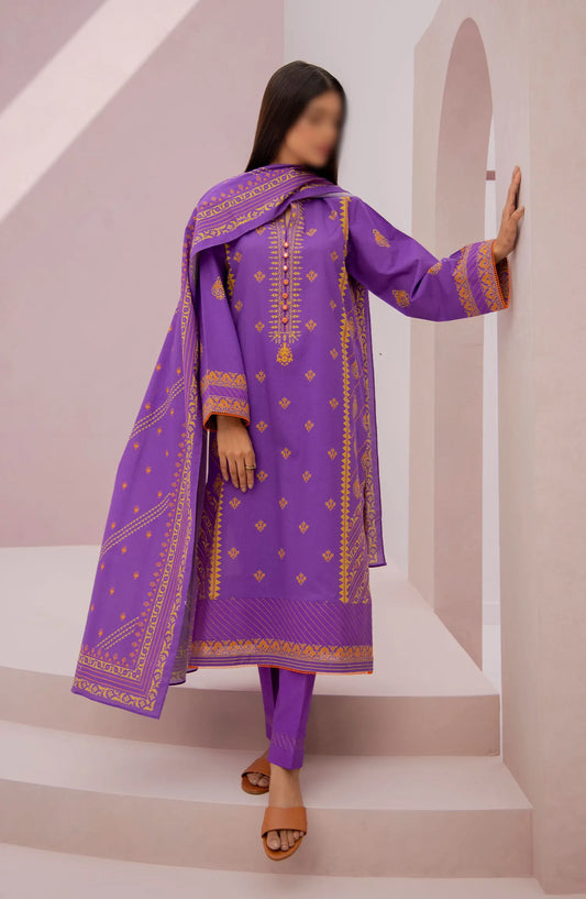 Zellbury Unstitched Cambric Collection 2024 - WUC23X 30884