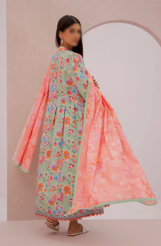 Zellbury Unstitched Cambric Collection 2024 - WUC23X 30885