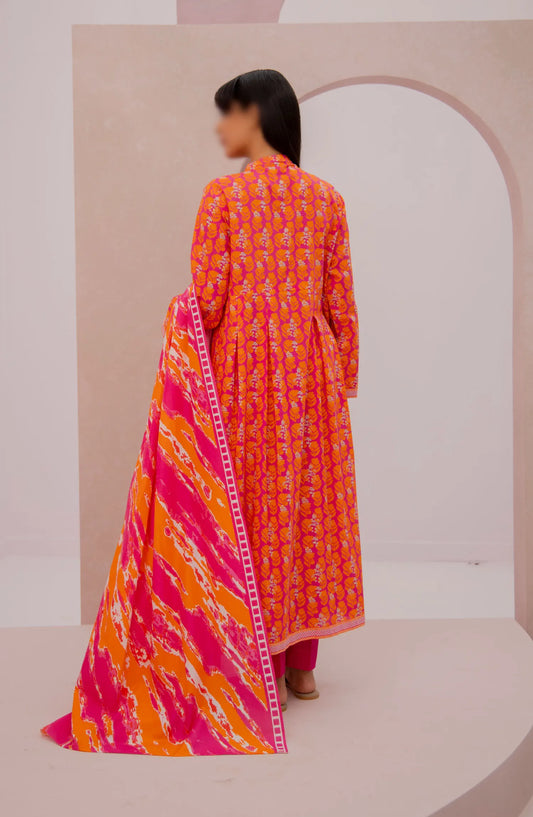 Zellbury Unstitched Cambric Collection 2024 - WUC23X 30887