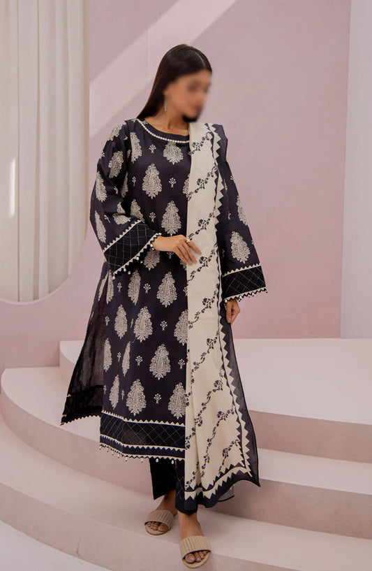 Zellbury Unstitched Cambric Collection 2024 - WUC23X 30888