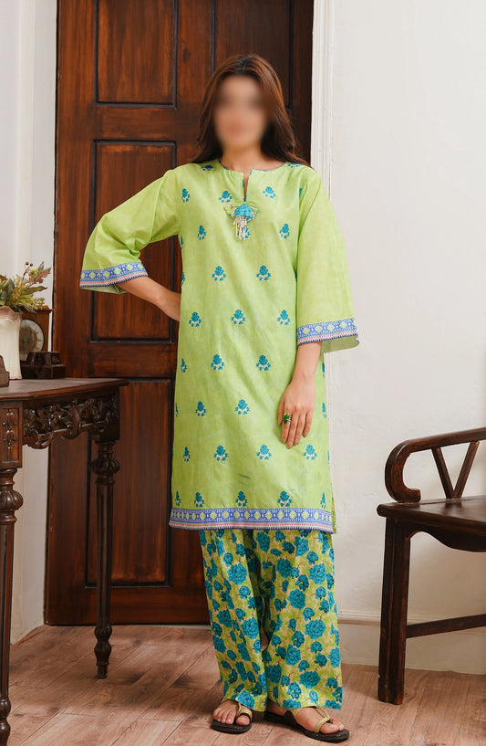 Zellbury Unstitched Cambric Collection 2024 - WUC24E20023