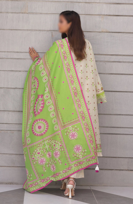 Zellbury Unstitched Cambric Collection 2024 - WUC24E20111