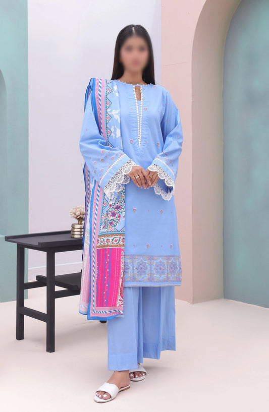 Zellbury Unstitched Cambric Collection 2024 - WUC24E30066