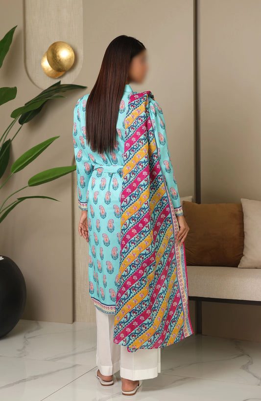 Zellbury Unstitched Cambric Collection 2024 - WUC24X20001