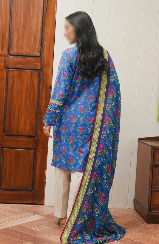 Zellbury Unstitched Cambric Collection 2024 - WUC24X20004