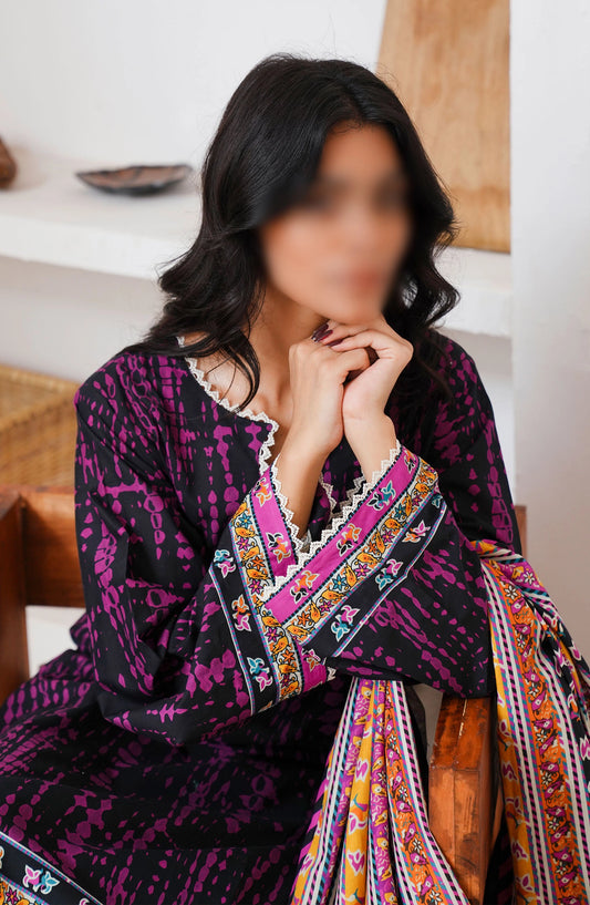 Zellbury Unstitched Cambric Collection 2024 - WUC24X20006