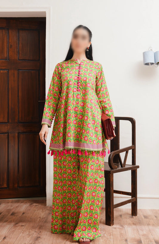 Zellbury Unstitched Cambric Collection 2024 - WUC24X20013