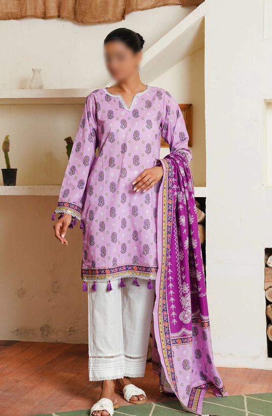 Zellbury Unstitched Cambric Collection 2024 - WUC24X20094