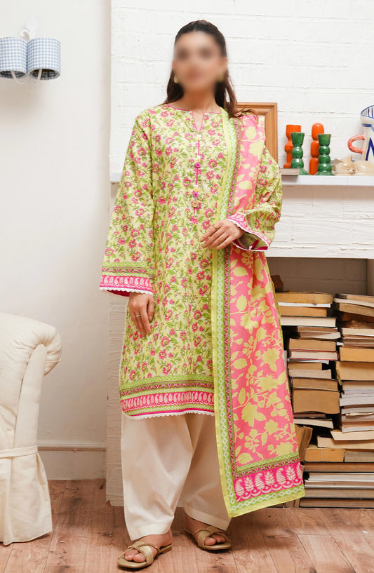 Zellbury Unstitched Cambric Collection 2024 - WUC24X20095