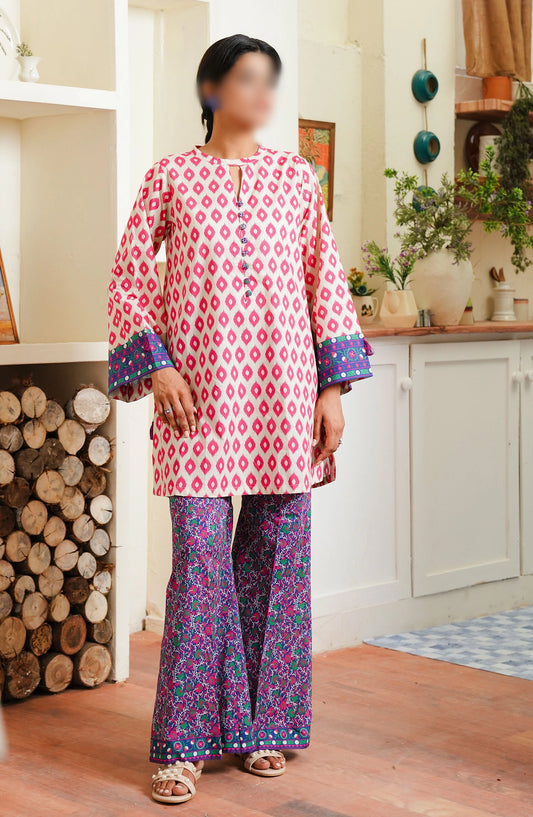 Zellbury Unstitched Cambric Collection 2024 - WUC24X20098