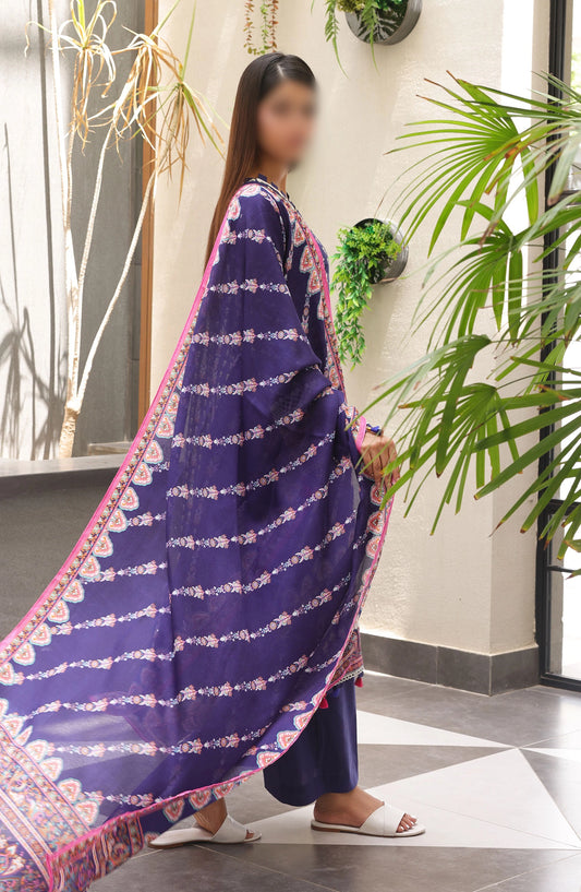 Zellbury Unstitched Cambric Collection 2024 - WUC24X30034