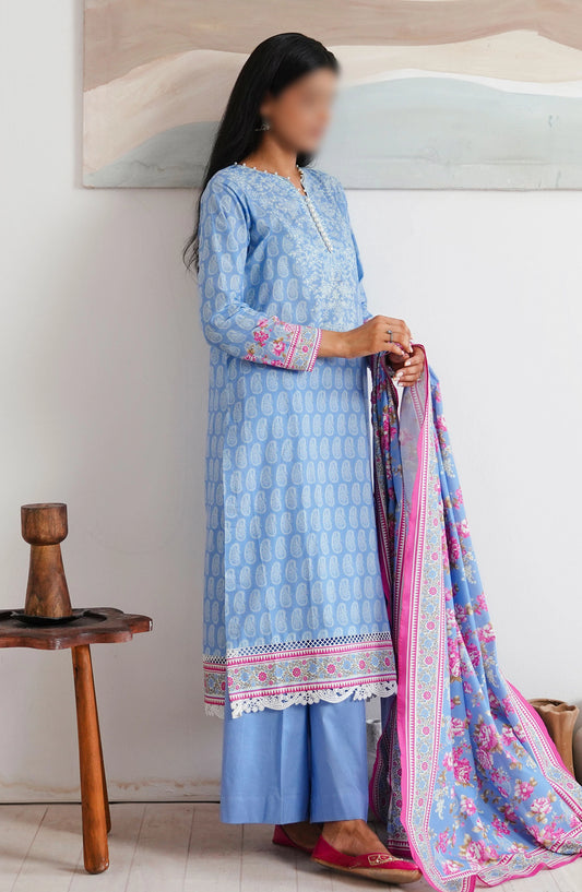 Zellbury Unstitched Cambric Collection 2024 - WUC24X30039