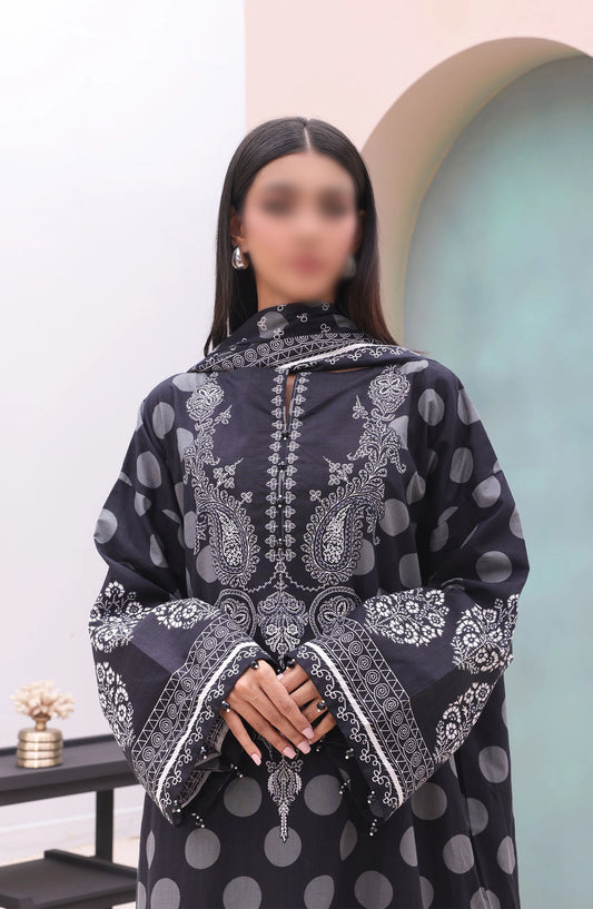 Zellbury Unstitched Cambric Collection 2024 - WUC24X30045