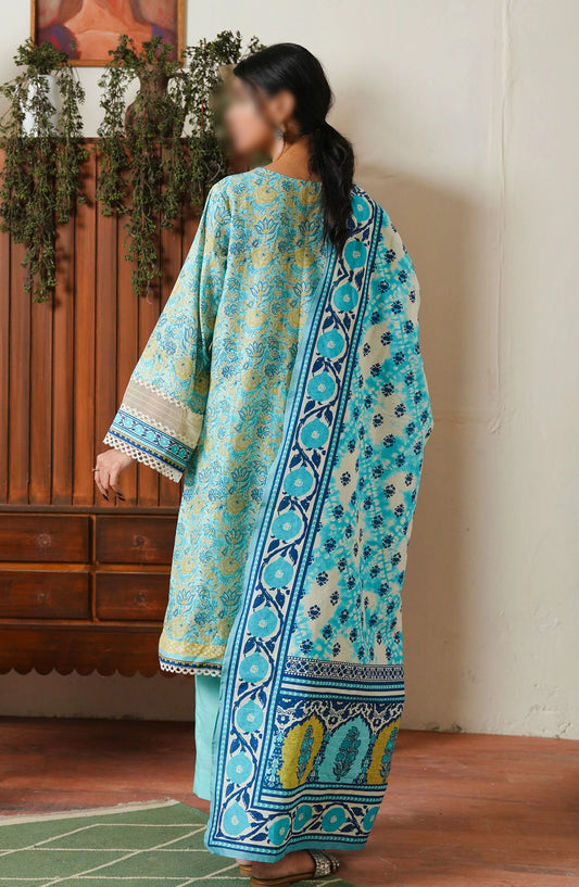 Zellbury Unstitched Cambric Collection 2024 - WUC24X30046