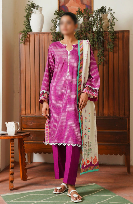 Zellbury Unstitched Cambric Collection 2024 - WUC24X30052