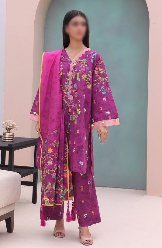 Zellbury Unstitched Cambric Collection 2024 - WUC24X30060