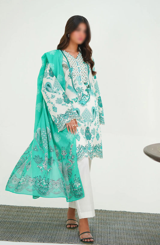 Zellbury Lawn Unstitched Collection 2024 Volume 2 - WUS24X21386