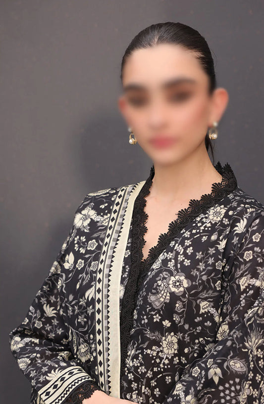 Zellbury Unstitched Monochrome Collection 2024 - WUS24X21490