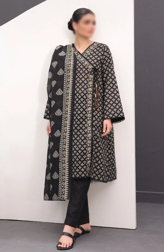 Zellbury Unstitched Monochrome Collection 2024 - WUS24X31507