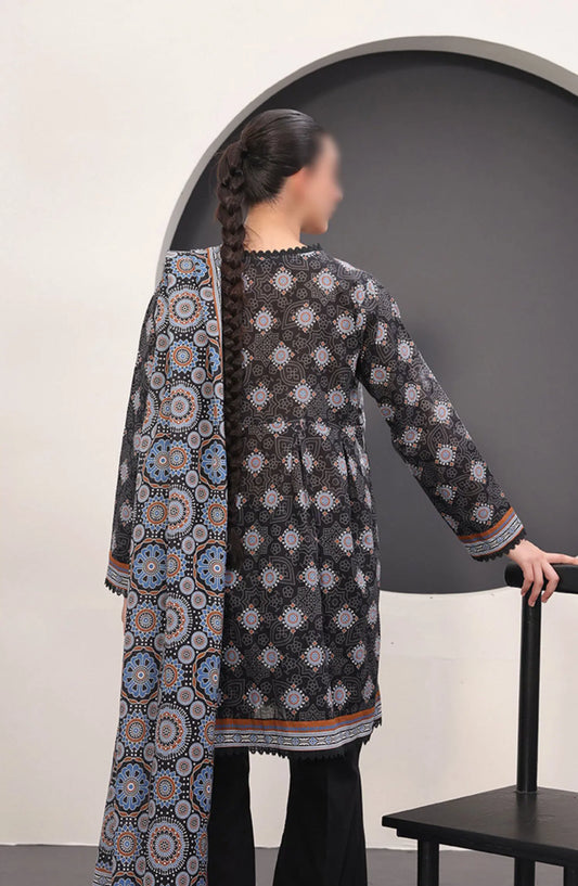 Zellbury Unstitched Monochrome Collection 2024 - WUS24X31508