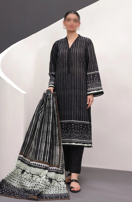 Zellbury Unstitched Monochrome Collection 2024 - WUS24X31509