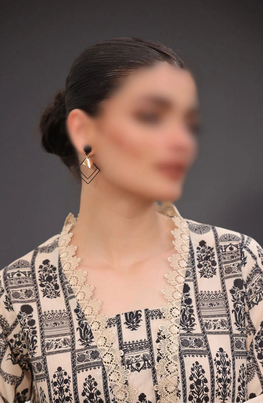 Zellbury Unstitched Monochrome Collection 2024 - WUS24X31511