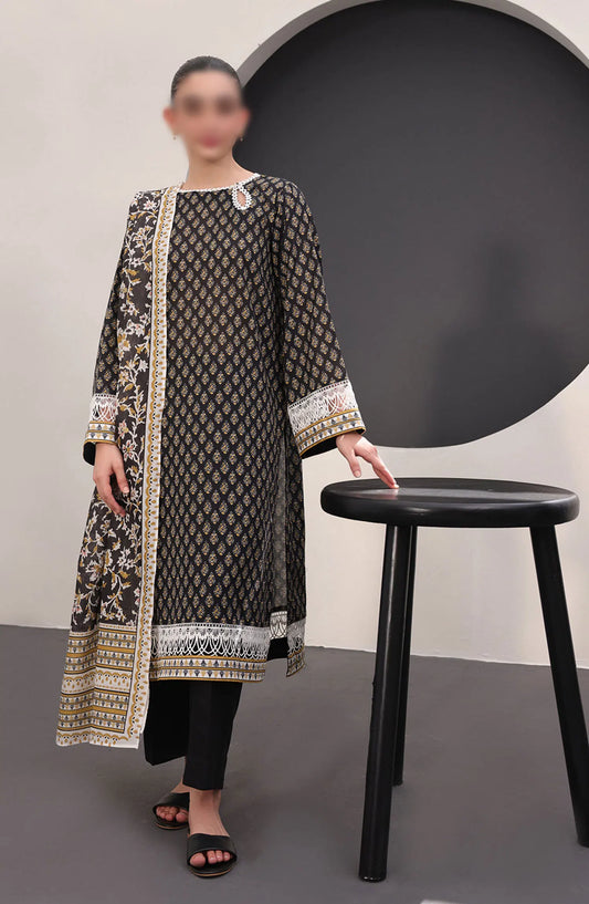 Zellbury Unstitched Monochrome Collection 2024 - WUS24X31515