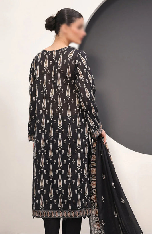 Zellbury Unstitched Monochrome Collection 2024 - WUS24X31517