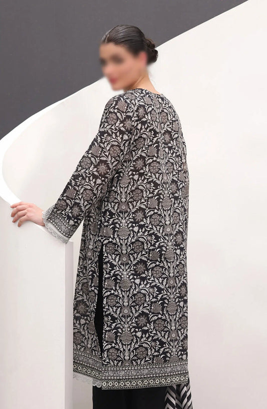 Zellbury Unstitched Monochrome Collection 2024 - WUS24X31527