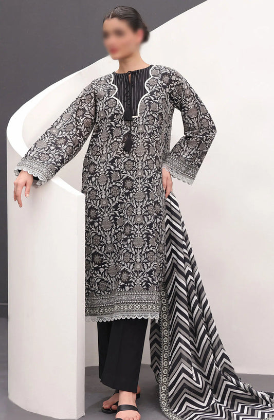 Zellbury Unstitched Monochrome Collection 2024 - WUS24X31527