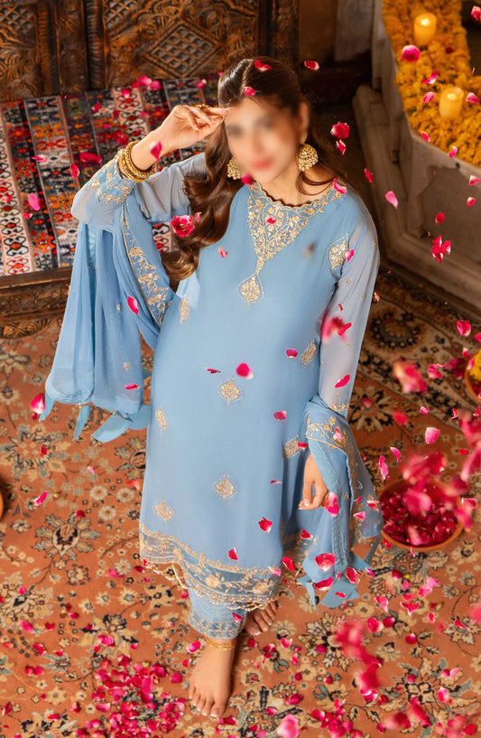 Afsanay Unstitched Luxury Chiffon Collection - YASRA