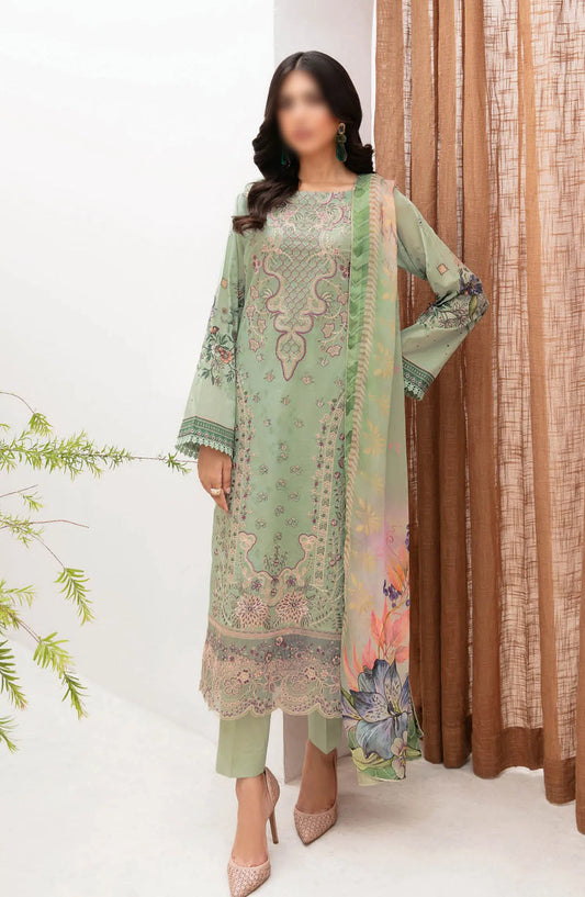 Ramsha Mashal Luxury Lawn Collection Vol 11 - Z-1101