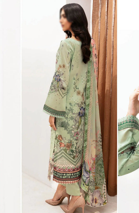 Ramsha Mashal Luxury Lawn Collection Vol 11 - Z-1101