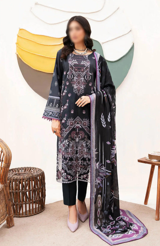 Ramsha Mashal Luxury Lawn Collection Vol 11 - Z-1102