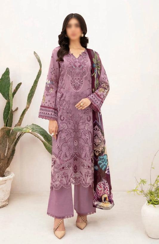 Ramsha Mashal Luxury Lawn Collection Vol 11 - Z-1103