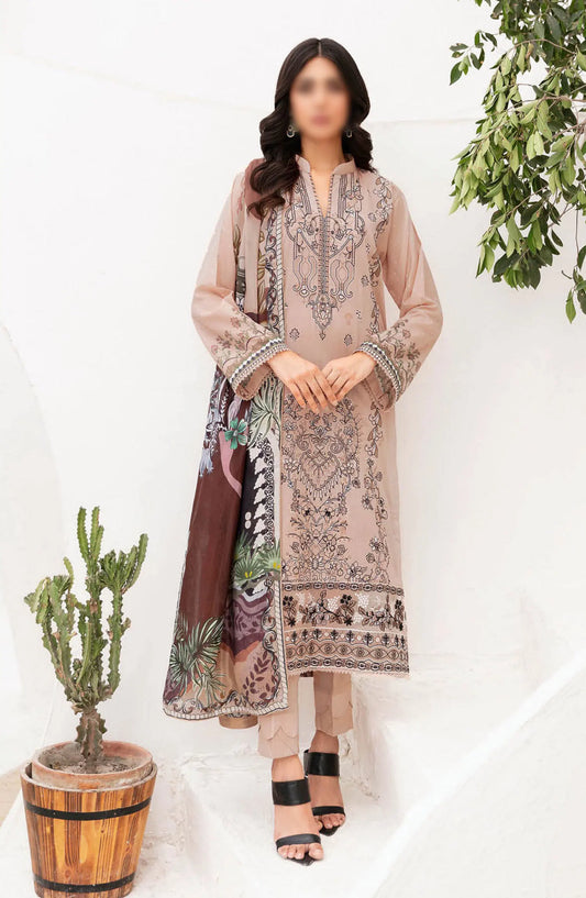 Ramsha Mashal Luxury Lawn Collection Vol 11 - Z-1106