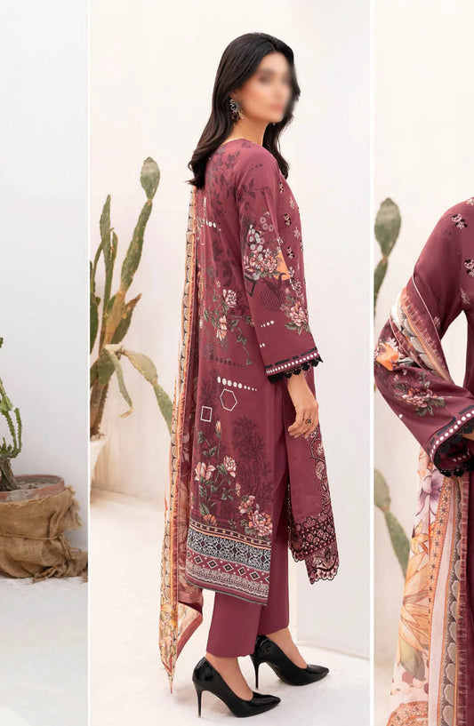 Ramsha Mashal Luxury Lawn Collection Vol 11 - Z-1108