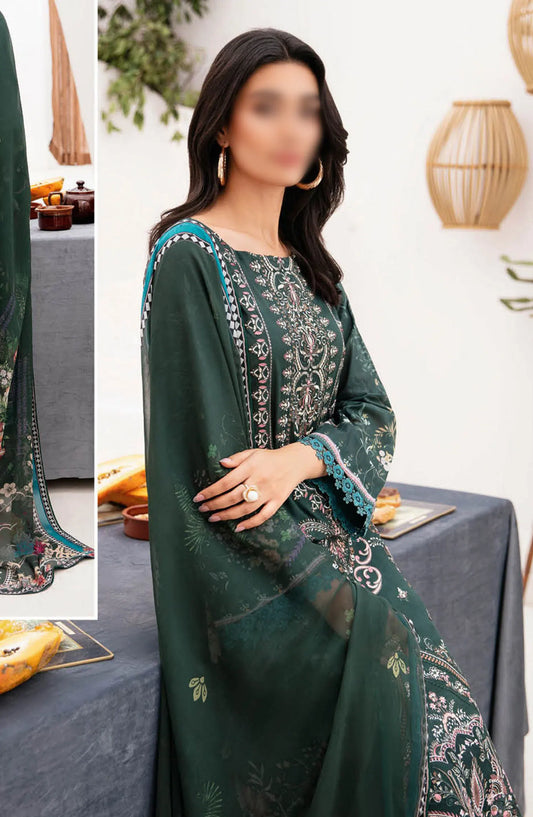 Ramsha Mashal Luxury Lawn Collection Vol 11 - Z-1109