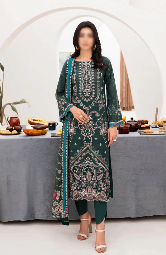 Ramsha Mashal Luxury Lawn Collection Vol 11 - Z-1109