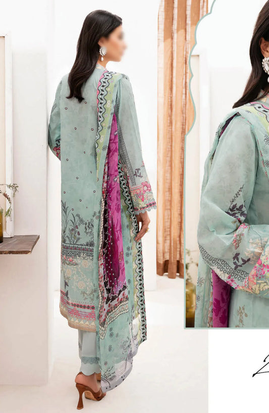 Ramsha Mashal Luxury Lawn Collection Vol 11 - Z-1110