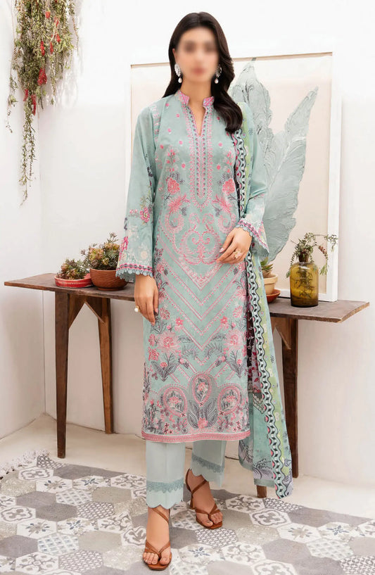 Ramsha Mashal Luxury Lawn Collection Vol 11 - Z-1110