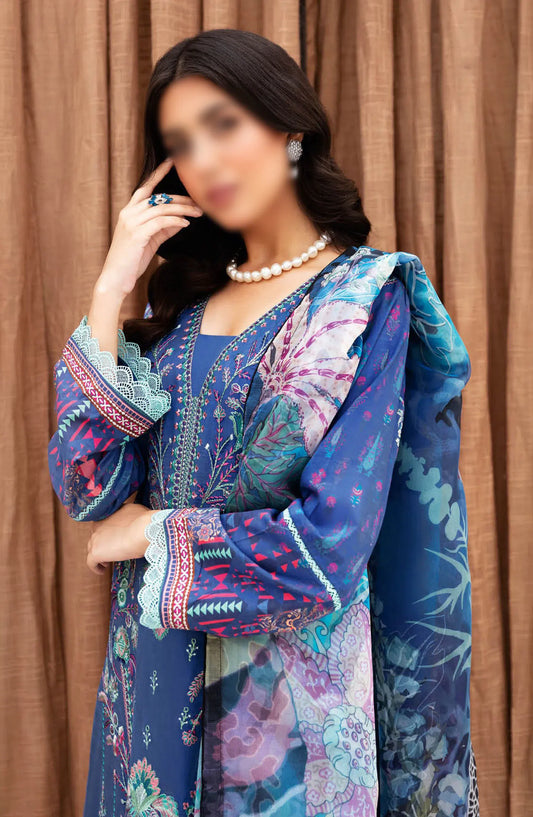 Ramsha Mashal Luxury Lawn Collection Vol 11 - Z-1112