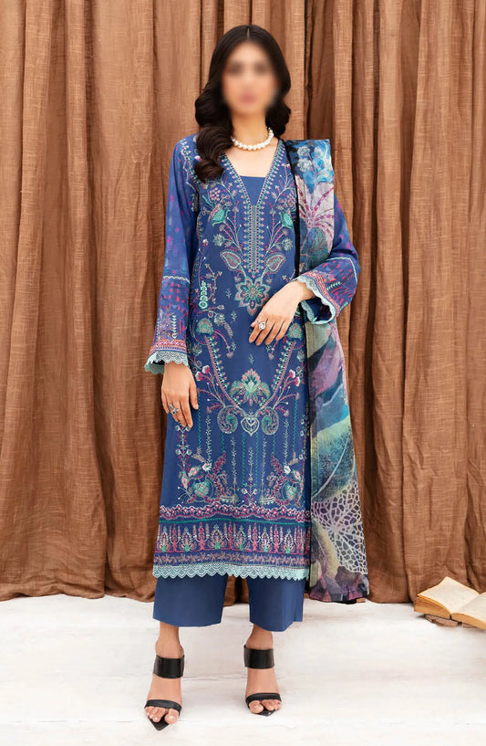 Ramsha Mashal Luxury Lawn Collection Vol 11 - Z-1112