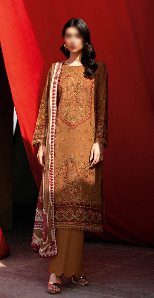 Z 608 Ramsha Andaz Luxury Lawn Vol 06 2023