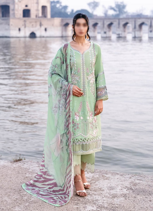 Z 609 Ramsha Andaz Luxury Lawn Vol 06 2023