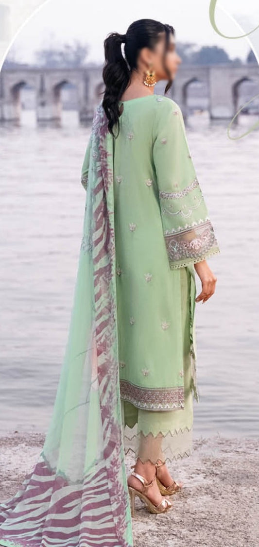 Z 609 Ramsha Andaz Luxury Lawn Vol 06 2023