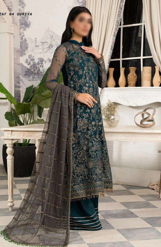 Zarif Afsanah Formal Edit Collection 2024 - ZAF 04 GURIYA